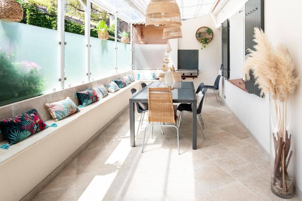 L'Oursinade - Jolie Maison Avec Jacuzzi Et Jardin Bandol Esterno foto