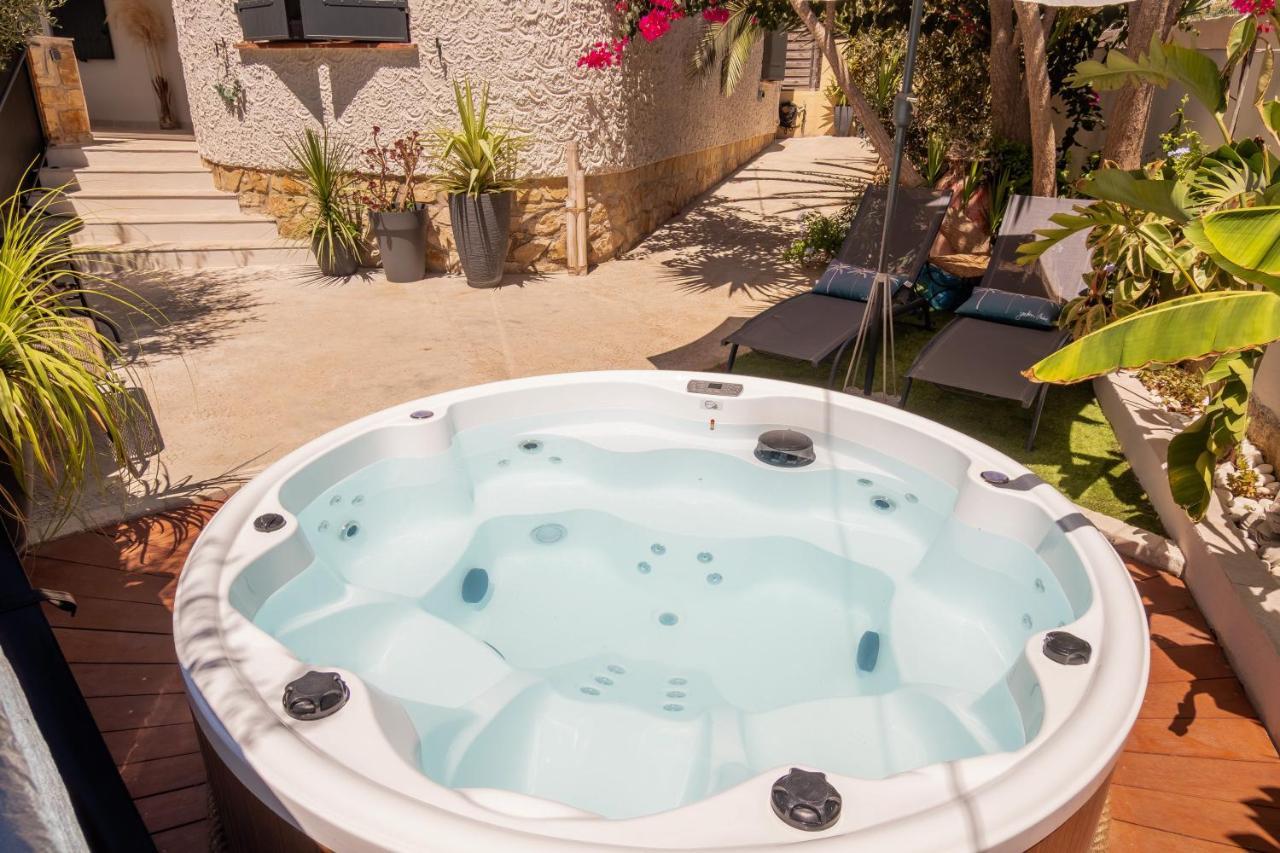 L'Oursinade - Jolie Maison Avec Jacuzzi Et Jardin Bandol Esterno foto