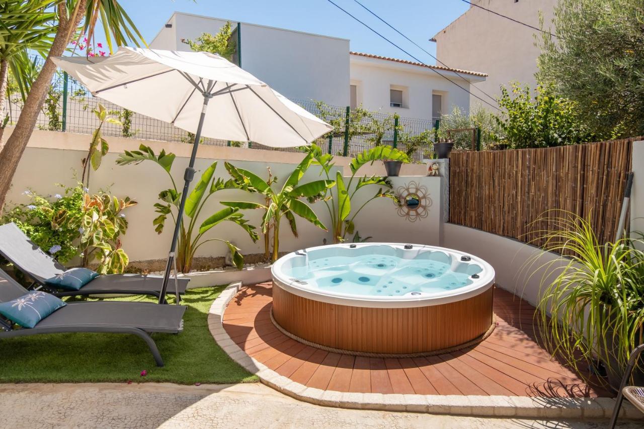 L'Oursinade - Jolie Maison Avec Jacuzzi Et Jardin Bandol Esterno foto